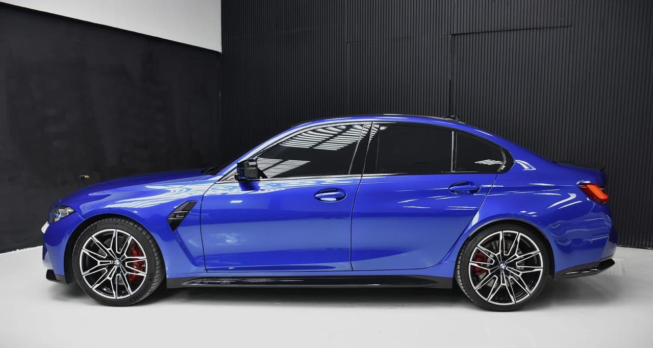 Rent Bmw Series m BLUE 2022 in Dubai , UAE 