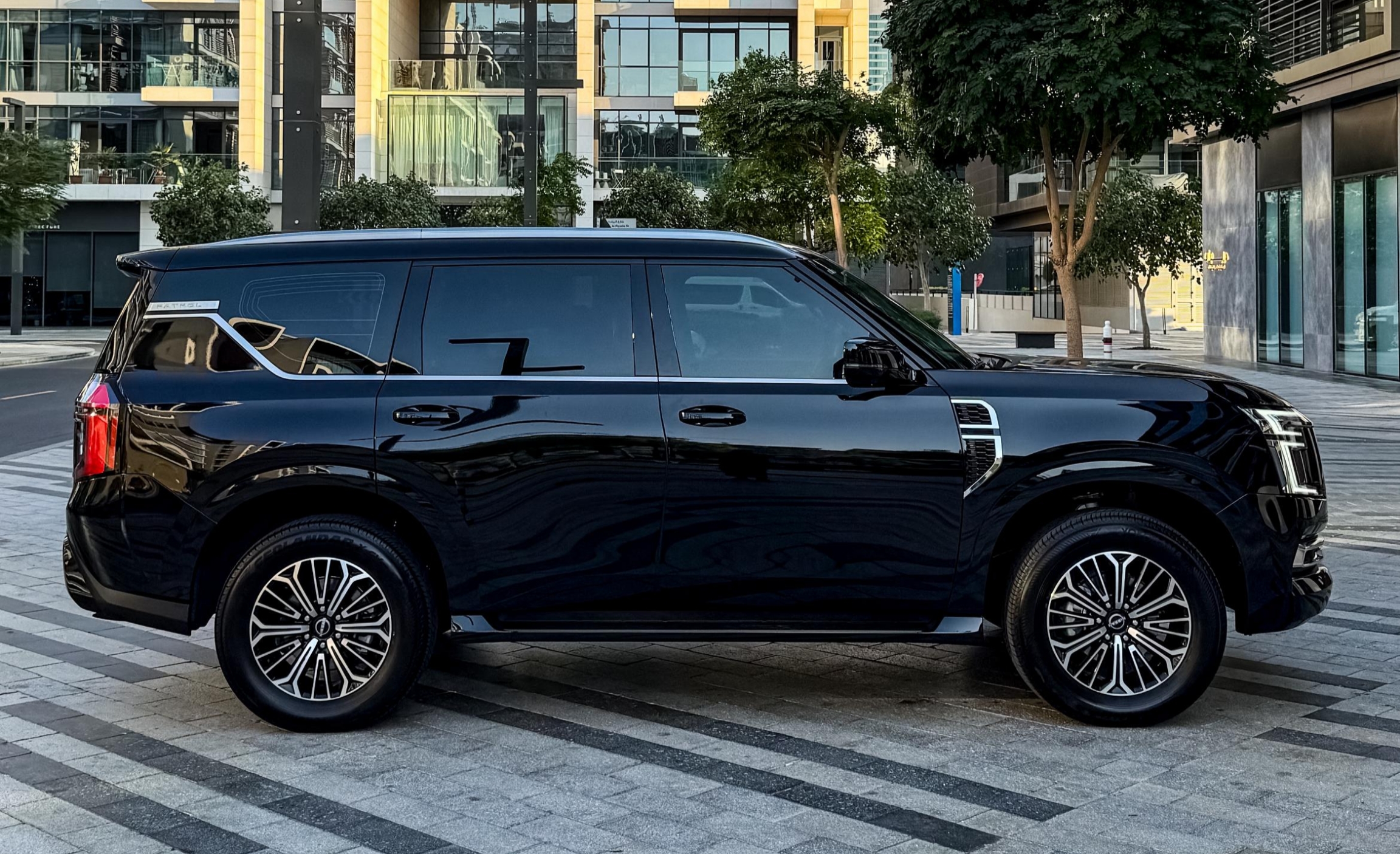 Rent Nissan Patrol BLACK 2026 in Dubai , UAE 