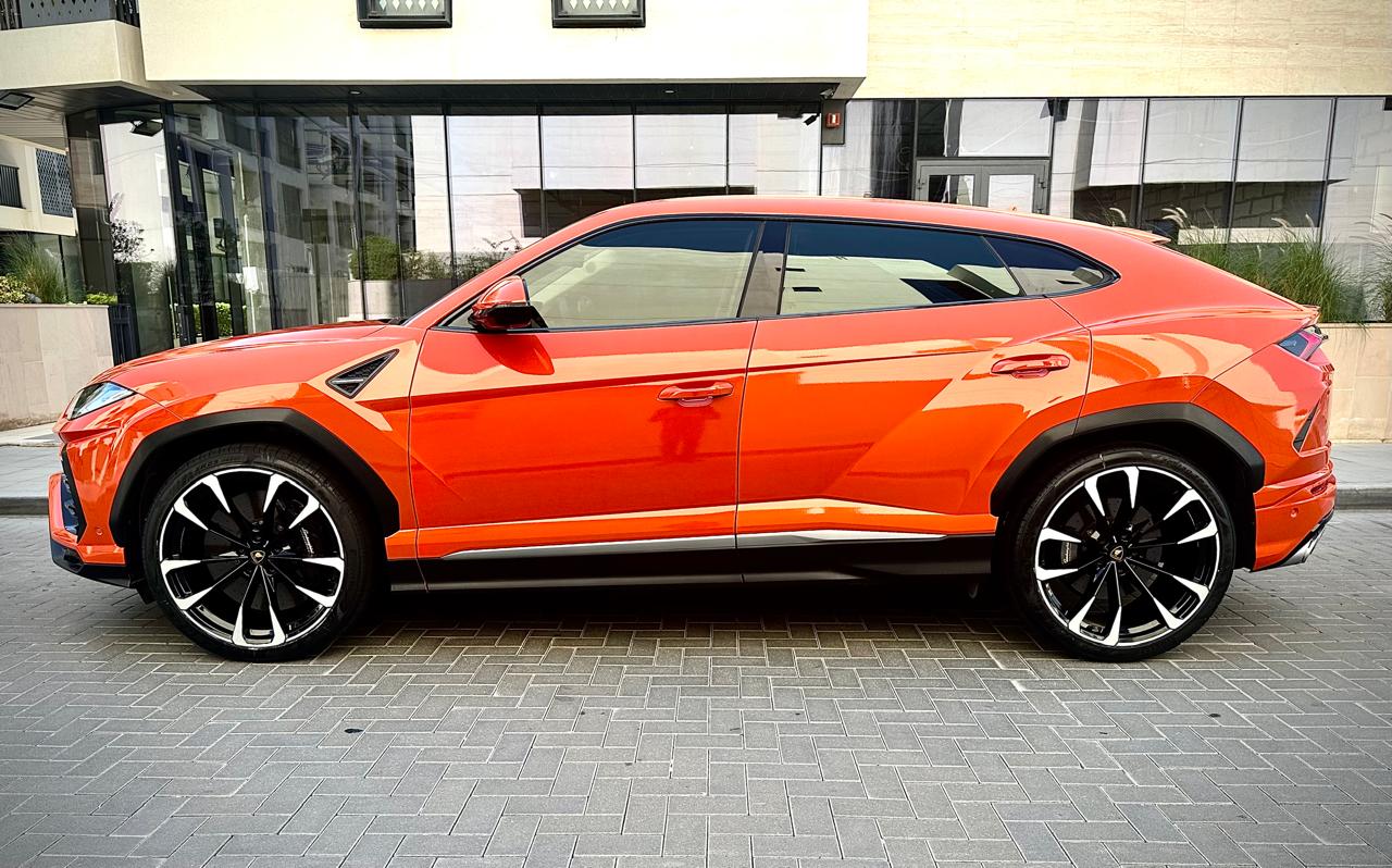 Rent Lamborghini Urus RED 2024 in Dubai , UAE 