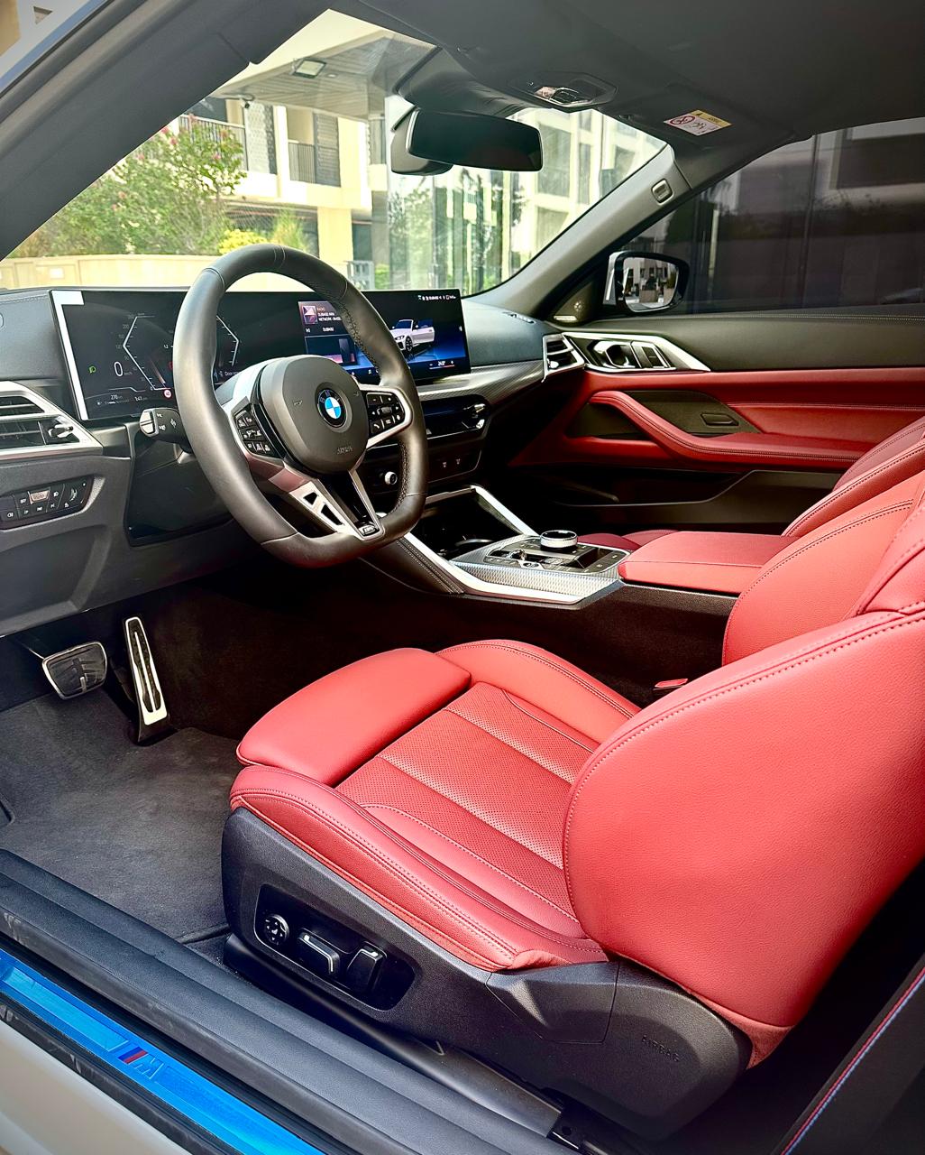 Rent Bmw Series 4 WHITE 2025 in Dubai , UAE 