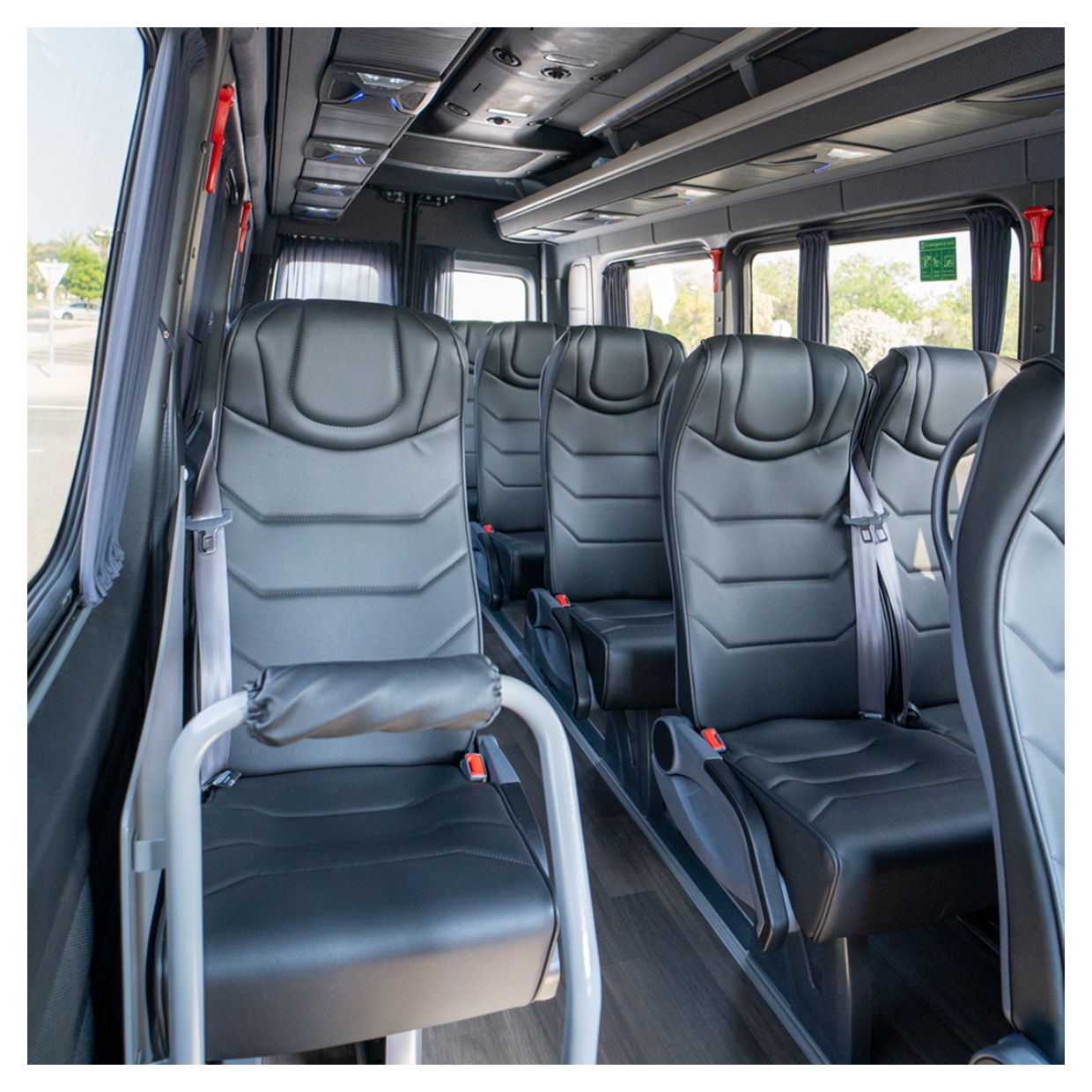 Rent Opulent Sprinter 19 Seater BLACK 2025 with chauffeur in Dubai , UAE 