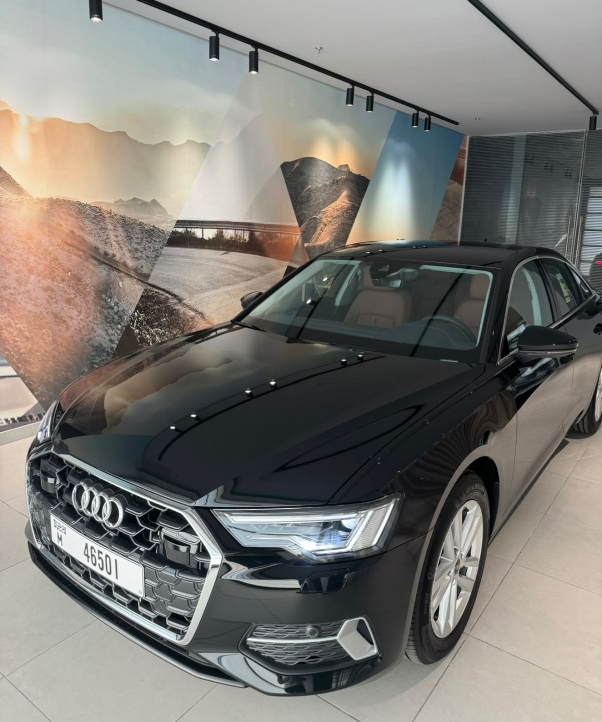 Rent Audi A6 BLACK 2025 in Dubai , UAE 
