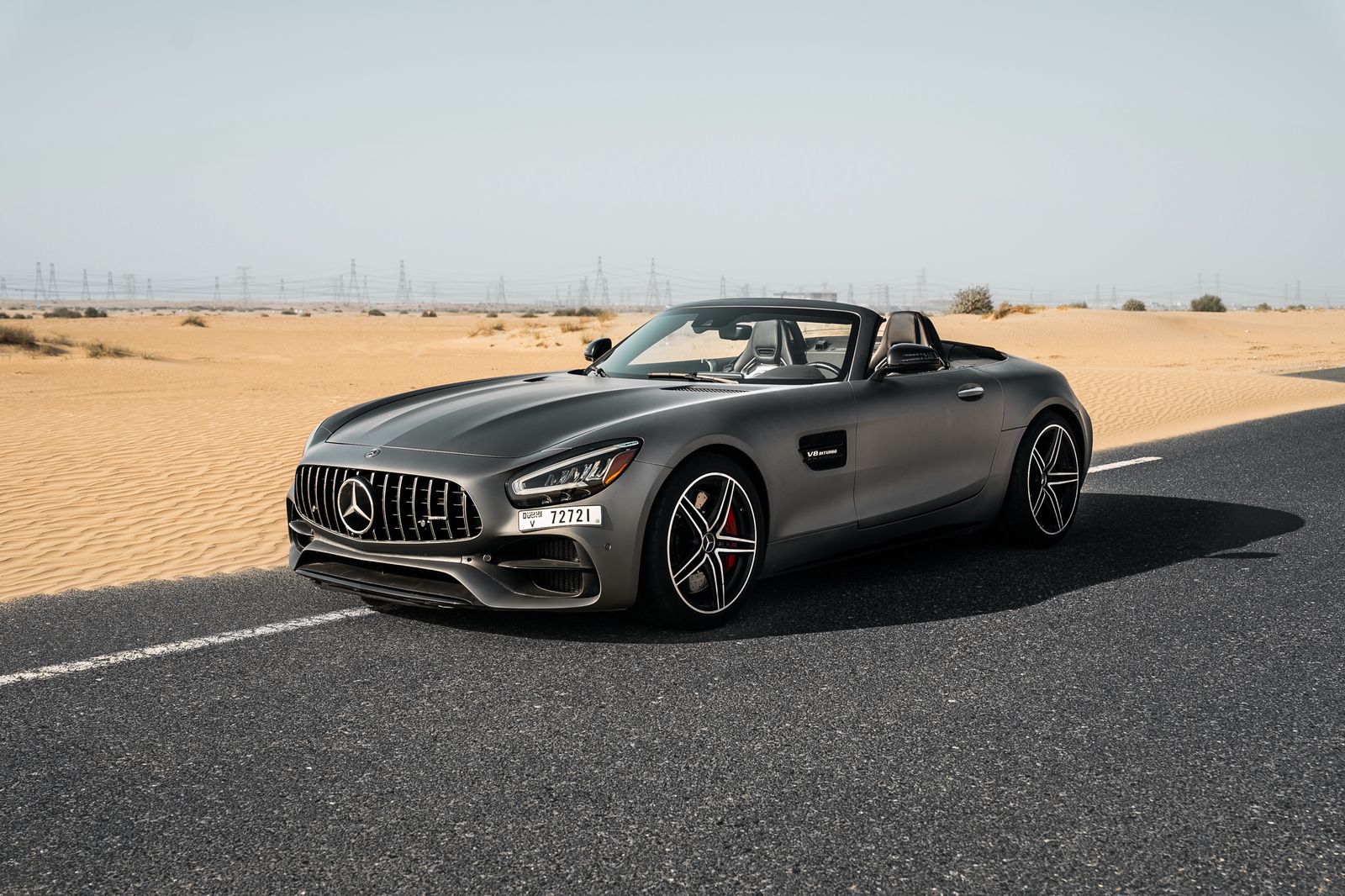 Rent Mercedes-Benz Gt GREY 2022 in Dubai , UAE 