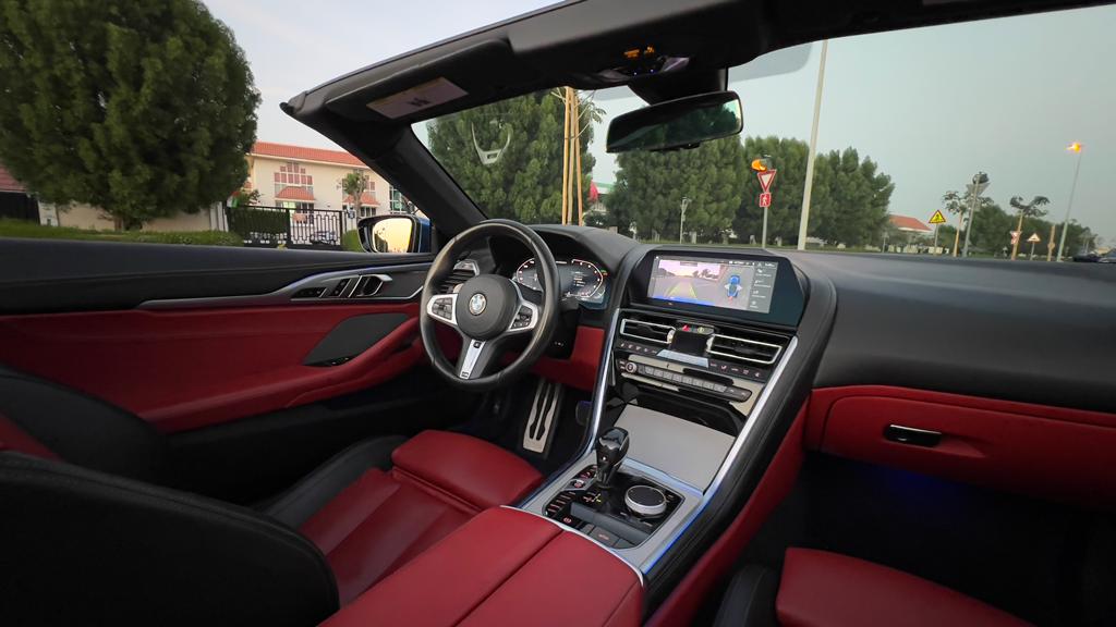 Rent Bmw Series 8 BLUE 2023 in Dubai , UAE 