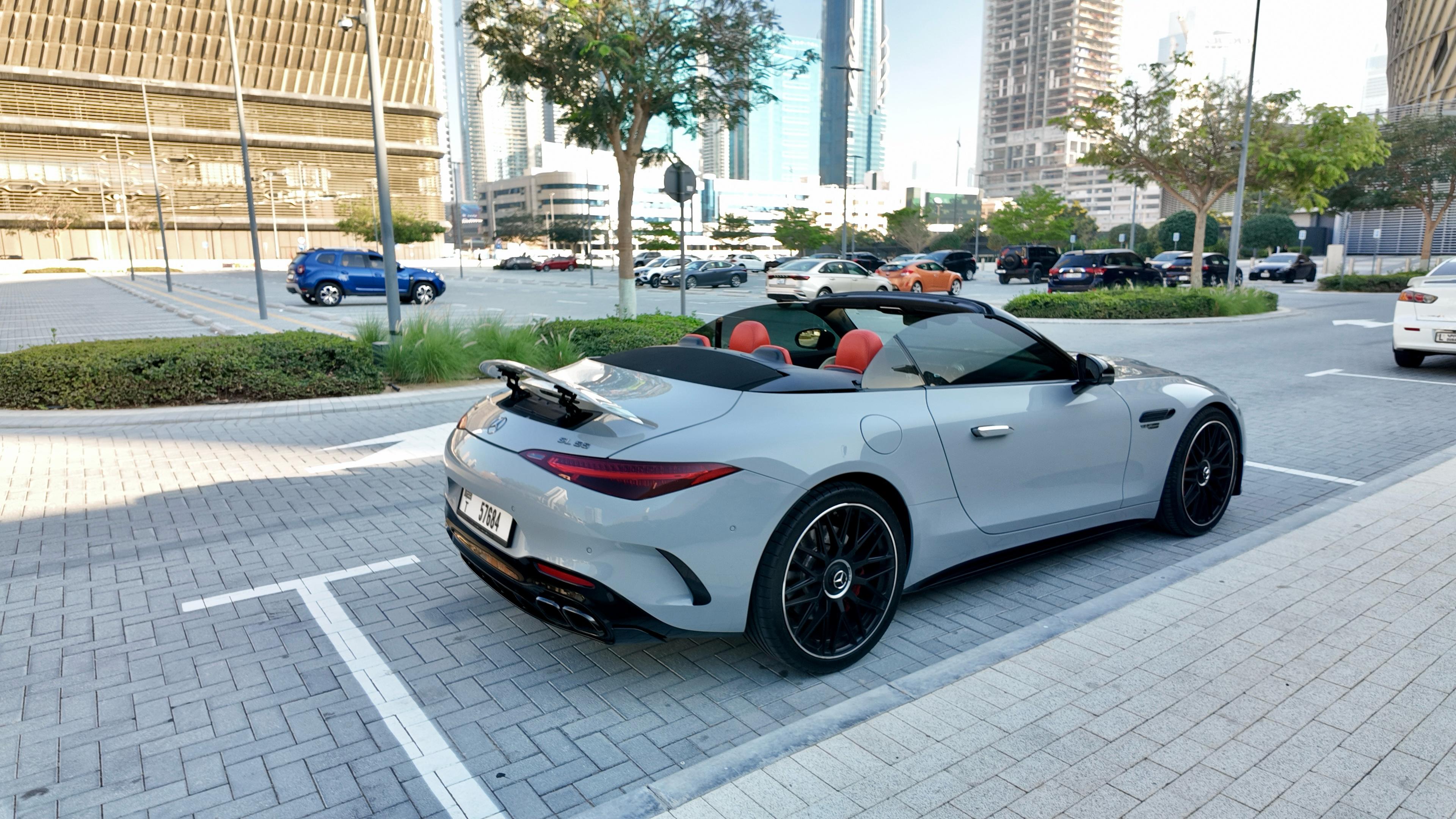 Rent Mercedes-Benz Sl GREY 2023 in Dubai , UAE 