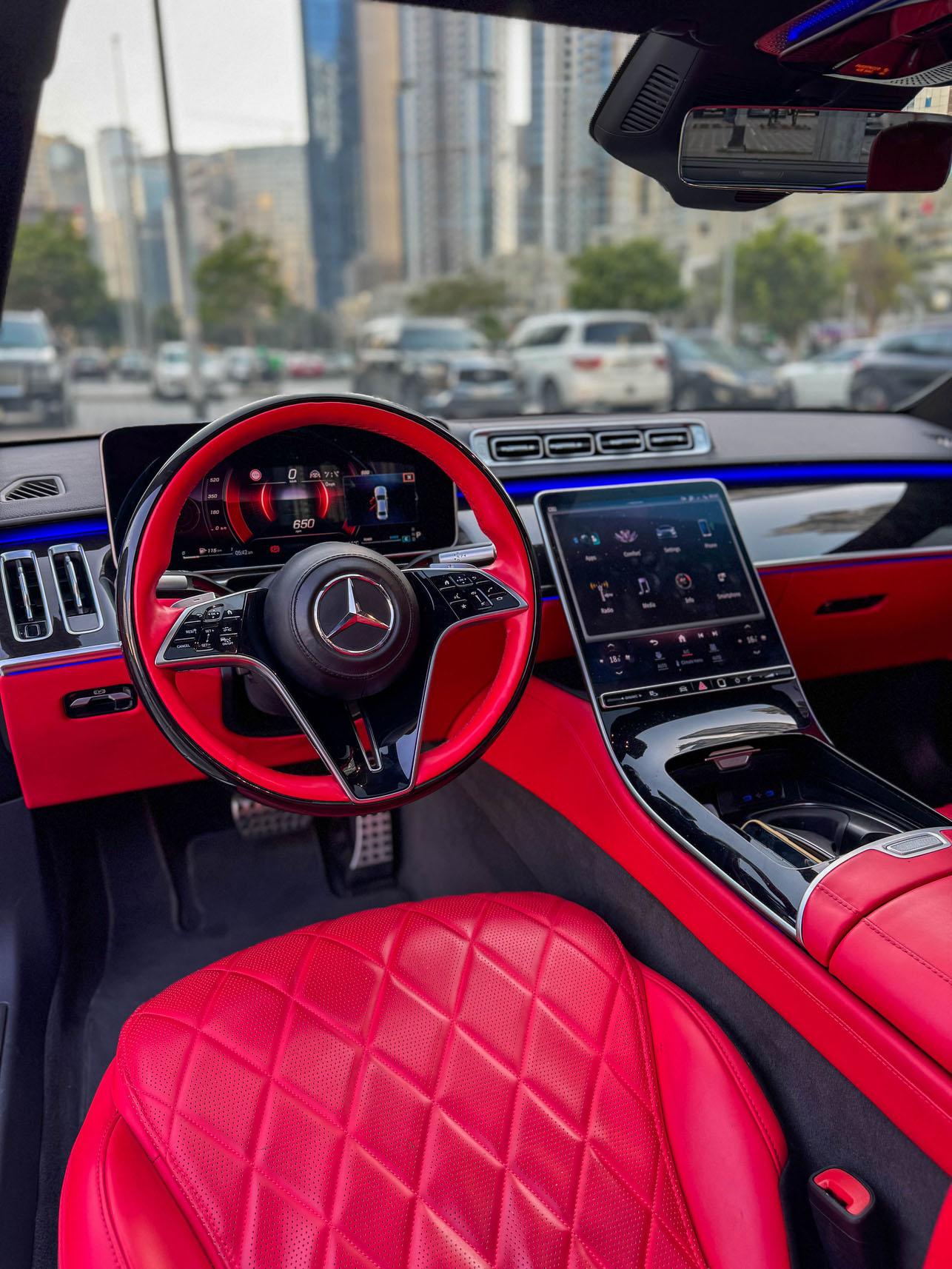 Rent Mercedes-Benz S-class BLACK 2023 in Dubai , UAE 