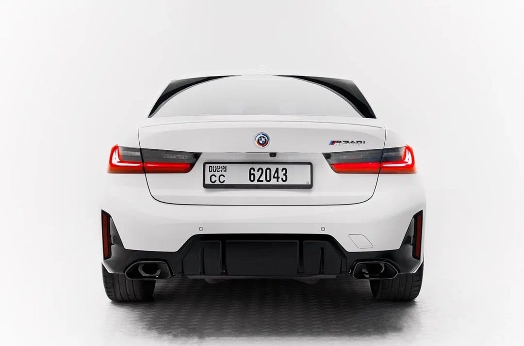 Rent Bmw Series 3 WHITE 2023 in Dubai , UAE 