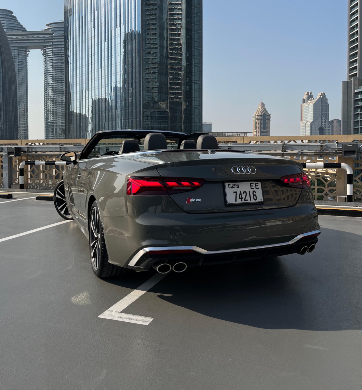 Rent Audi A5 BROWN 2023 in Dubai , UAE 
