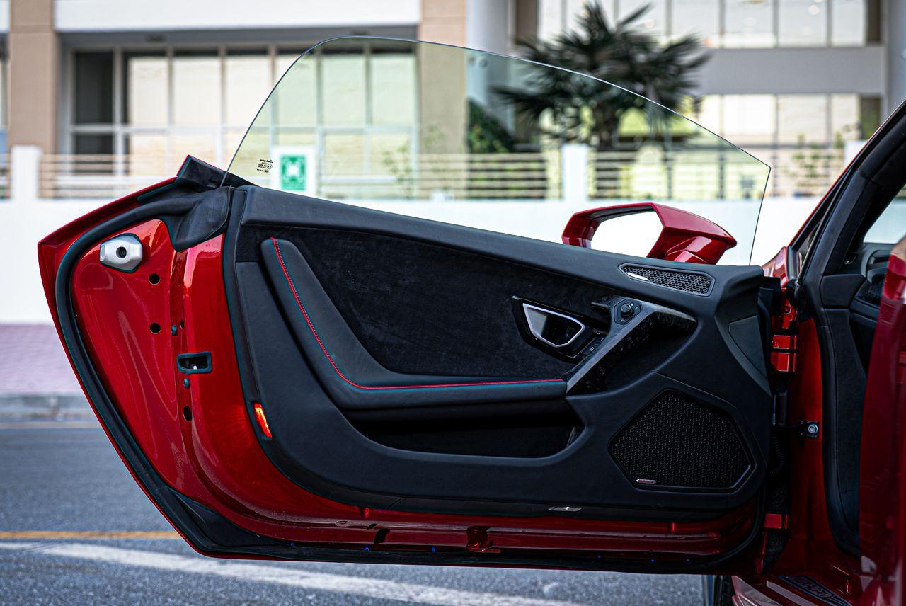 Rent Lamborghini Huracan RED 2023 in Dubai , UAE 
