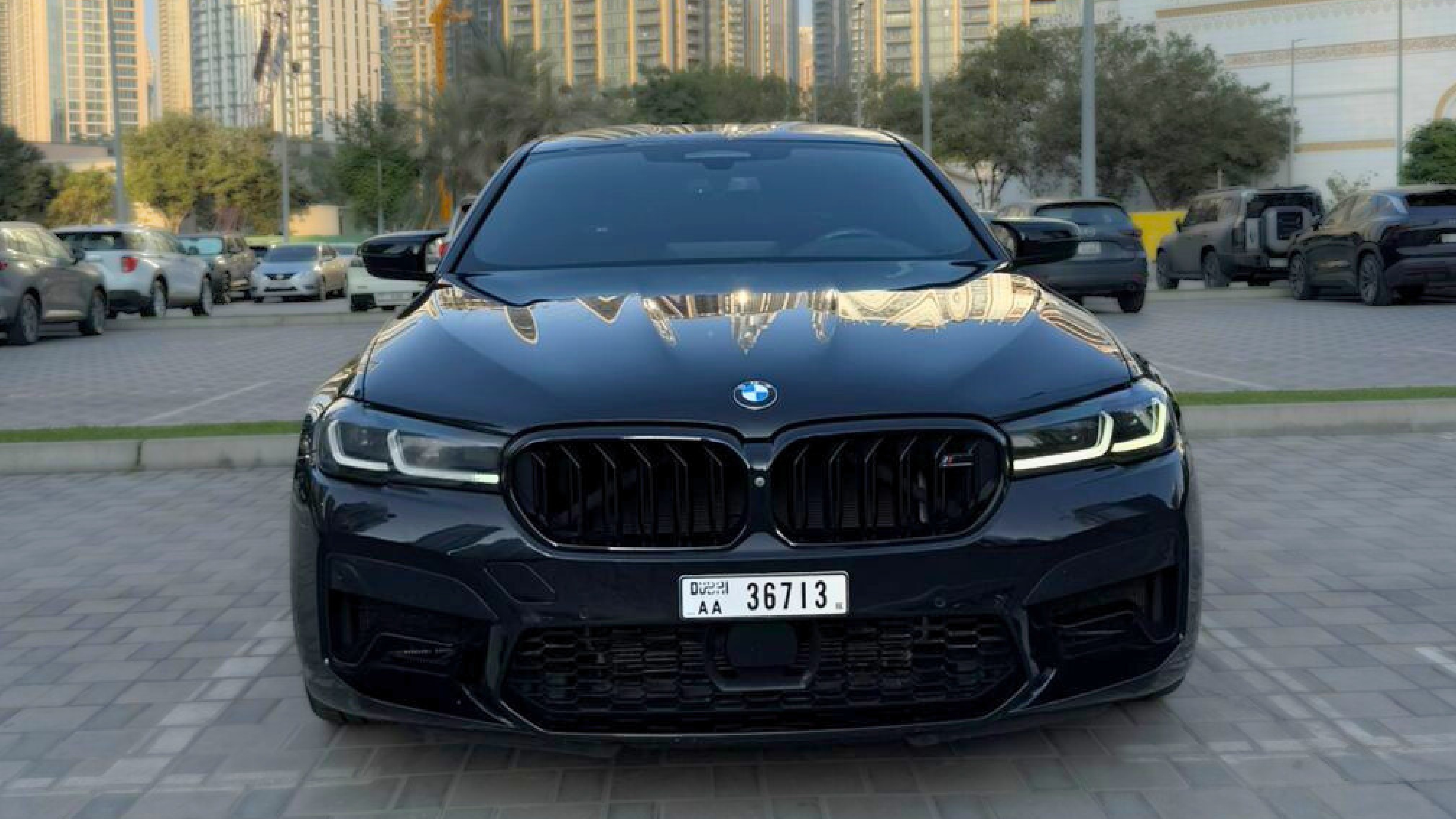 Rent Bmw Series m BLACK 2022 in Dubai , UAE 