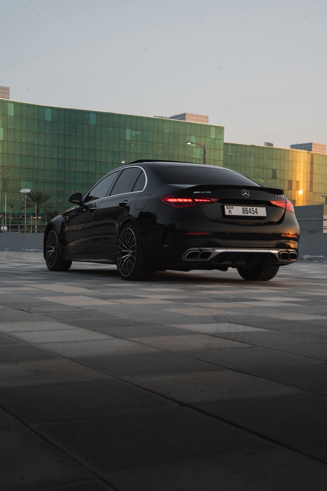 Rent Mercedes-Benz C-class BLACK 2025 in Dubai , UAE 