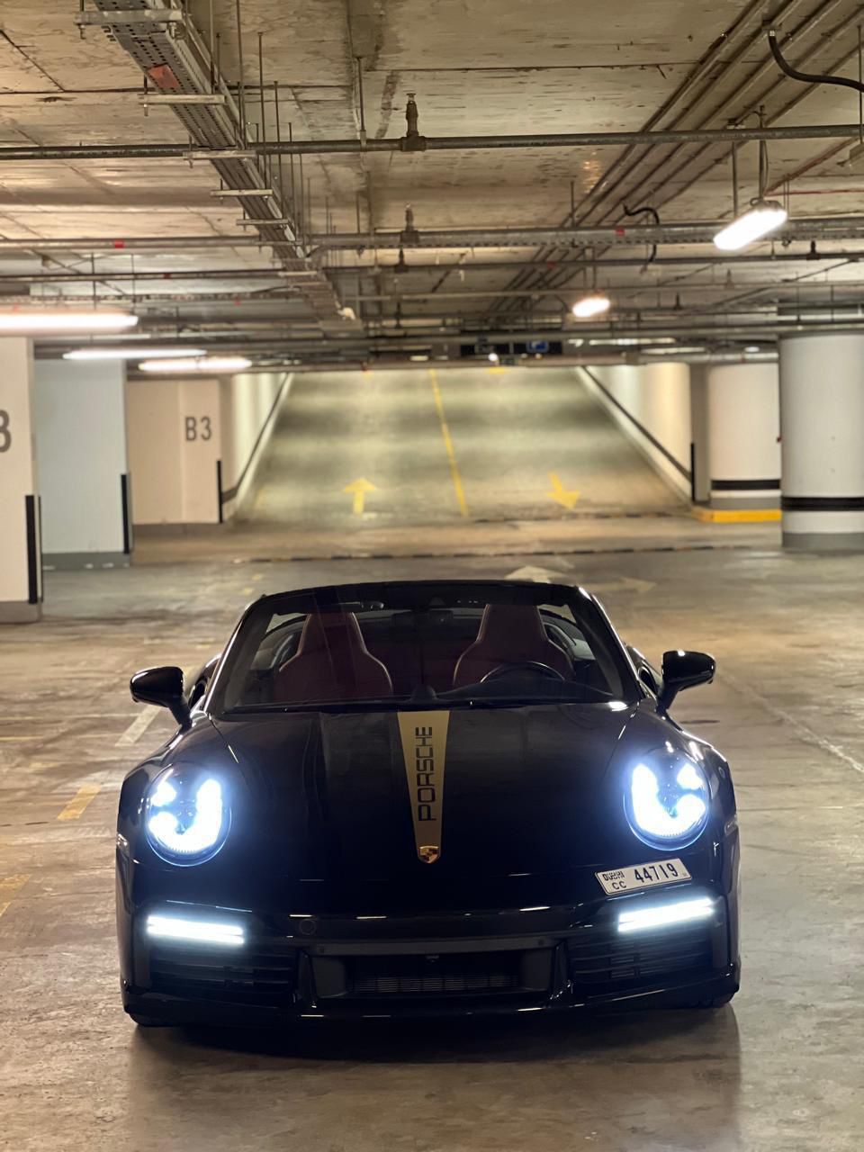 Rent Porsche 911 Turbo s BLACK 2023 in Dubai , UAE 