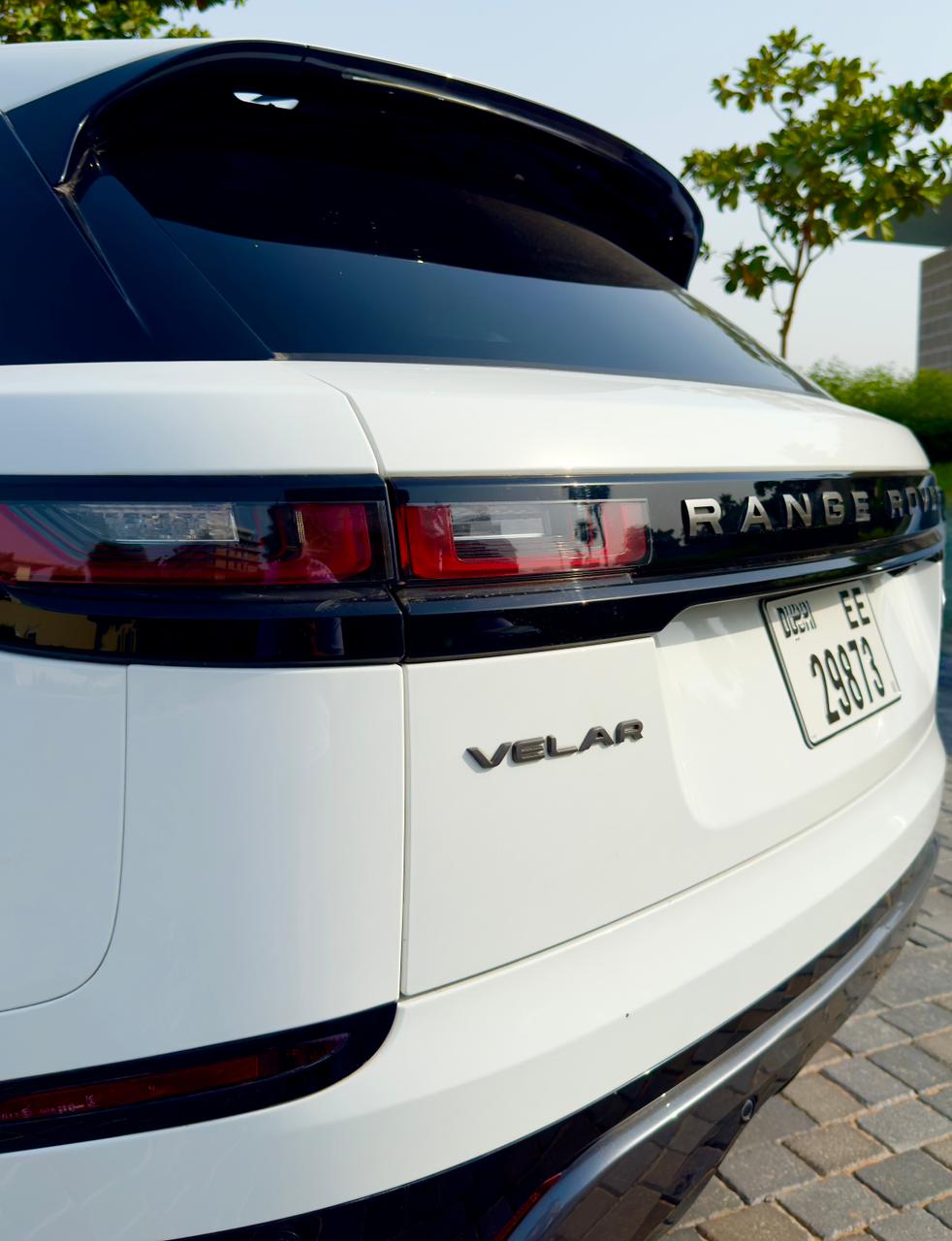 Rent Range-Rover Velar WHITE 2022 in Dubai , UAE 