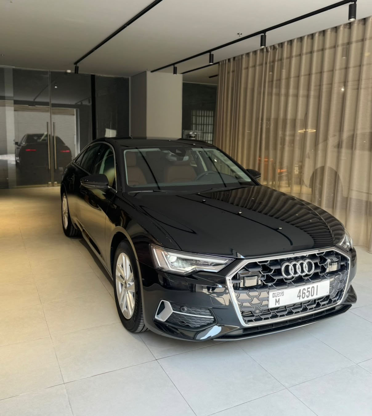 Rent Audi A6 BLACK 2025 in Dubai , UAE 