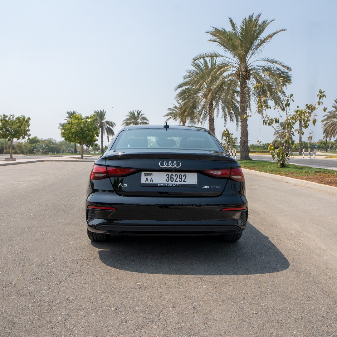 Rent Audi A3 BLACK 2024 in Dubai , UAE 