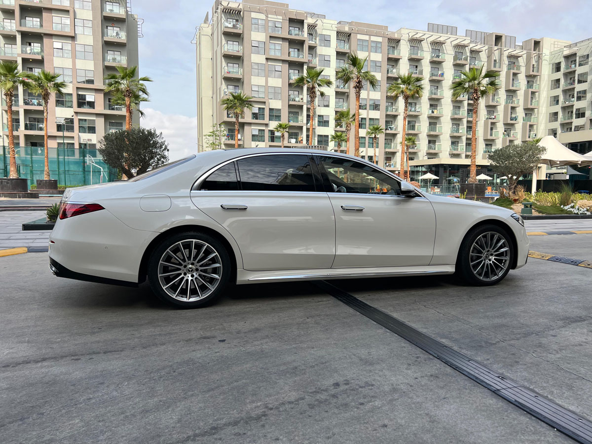 Rent Mercedes-Benz S-class WHITE 2023 in Dubai , UAE 