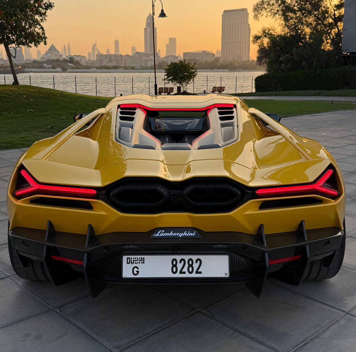 Rent Lamborghini Revuelto YELLOW 2024 in Dubai , UAE 