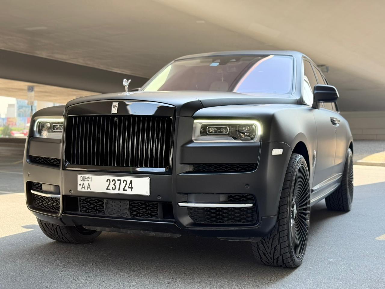 Rent Cullinan GREY 2022 with chauffeur in Dubai , UAE 