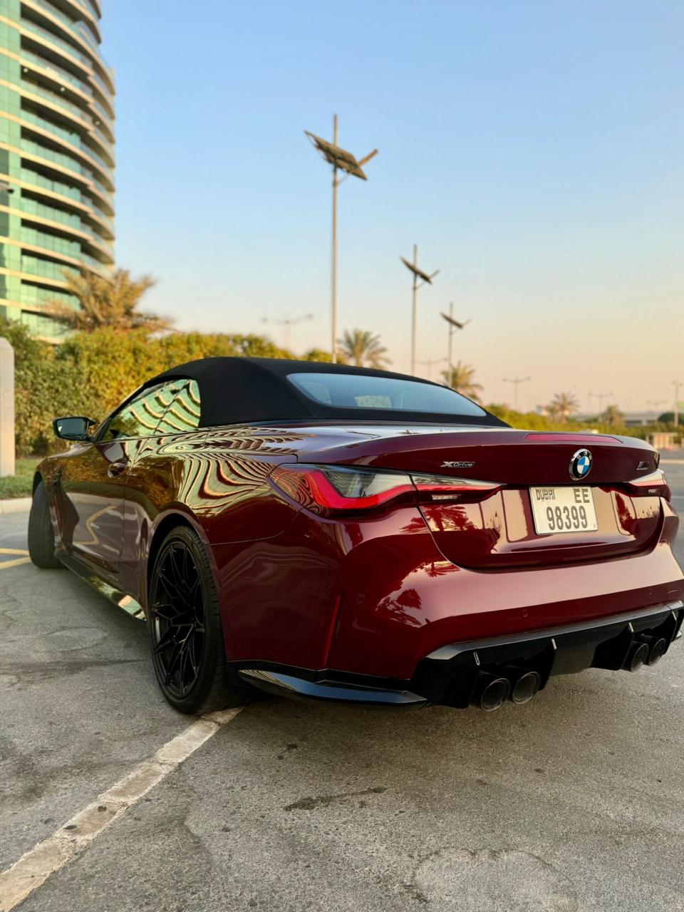 Rent Bmw Series 4 RED 2024 in Dubai , UAE 