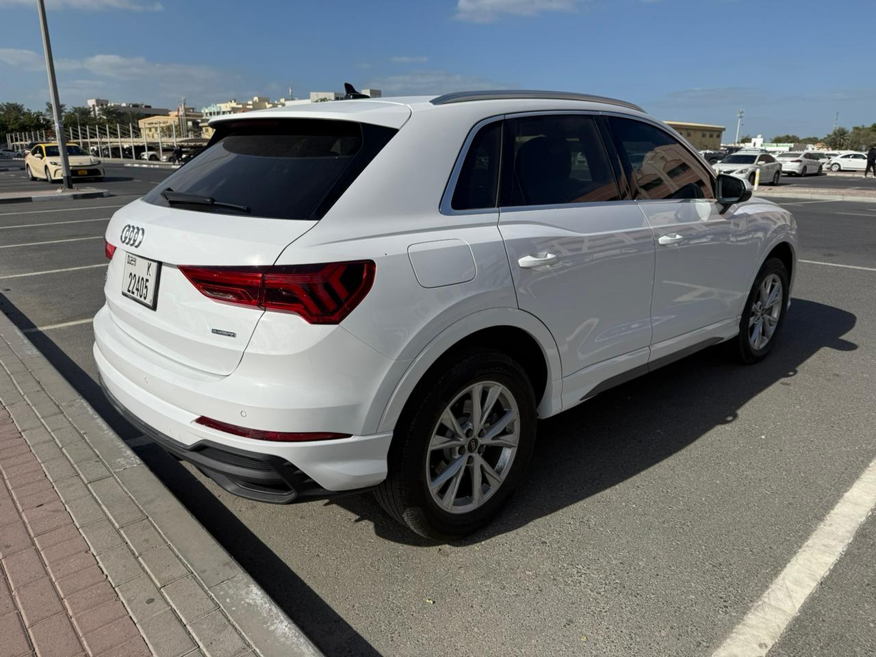 Rent Audi Q3 WHITE 2024 in Dubai , UAE 