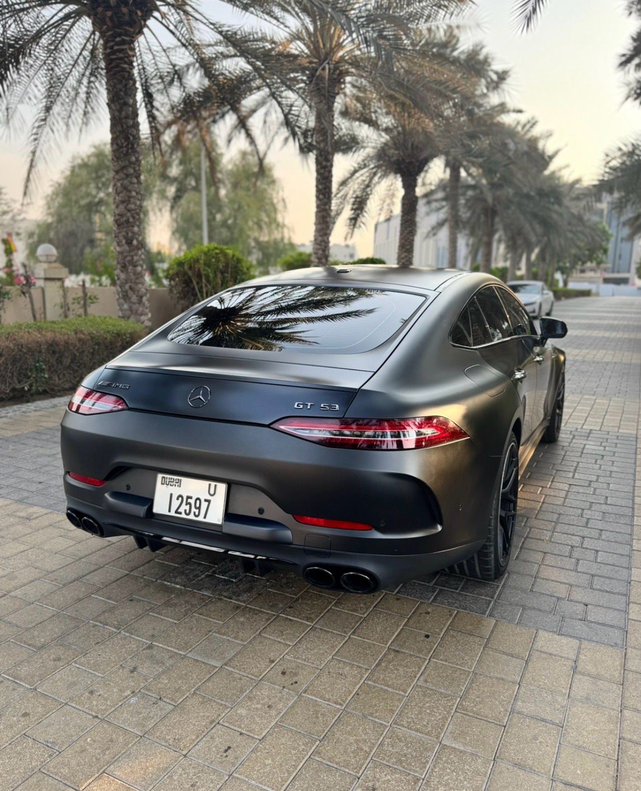Rent Mercedes-Benz AMG GT 53 Brabus Kit BLACK 2024 in Dubai , UAE 