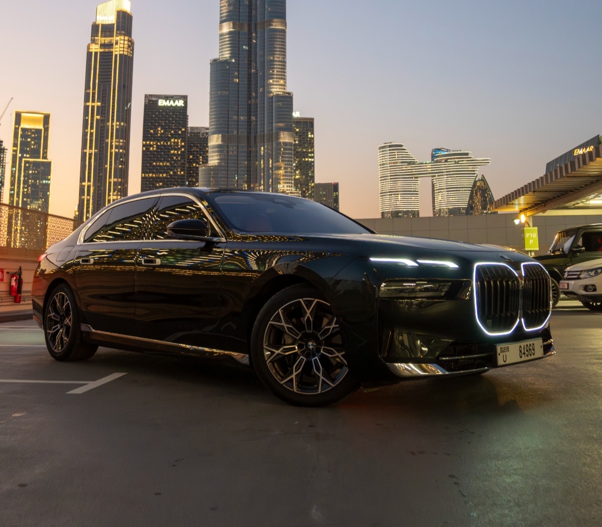 Rent Bmw Series 7 BLACK 2026 in Dubai , UAE 
