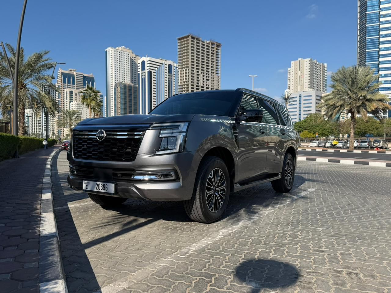 Rent Nissan Patrol GREY 2026 in Dubai , UAE 