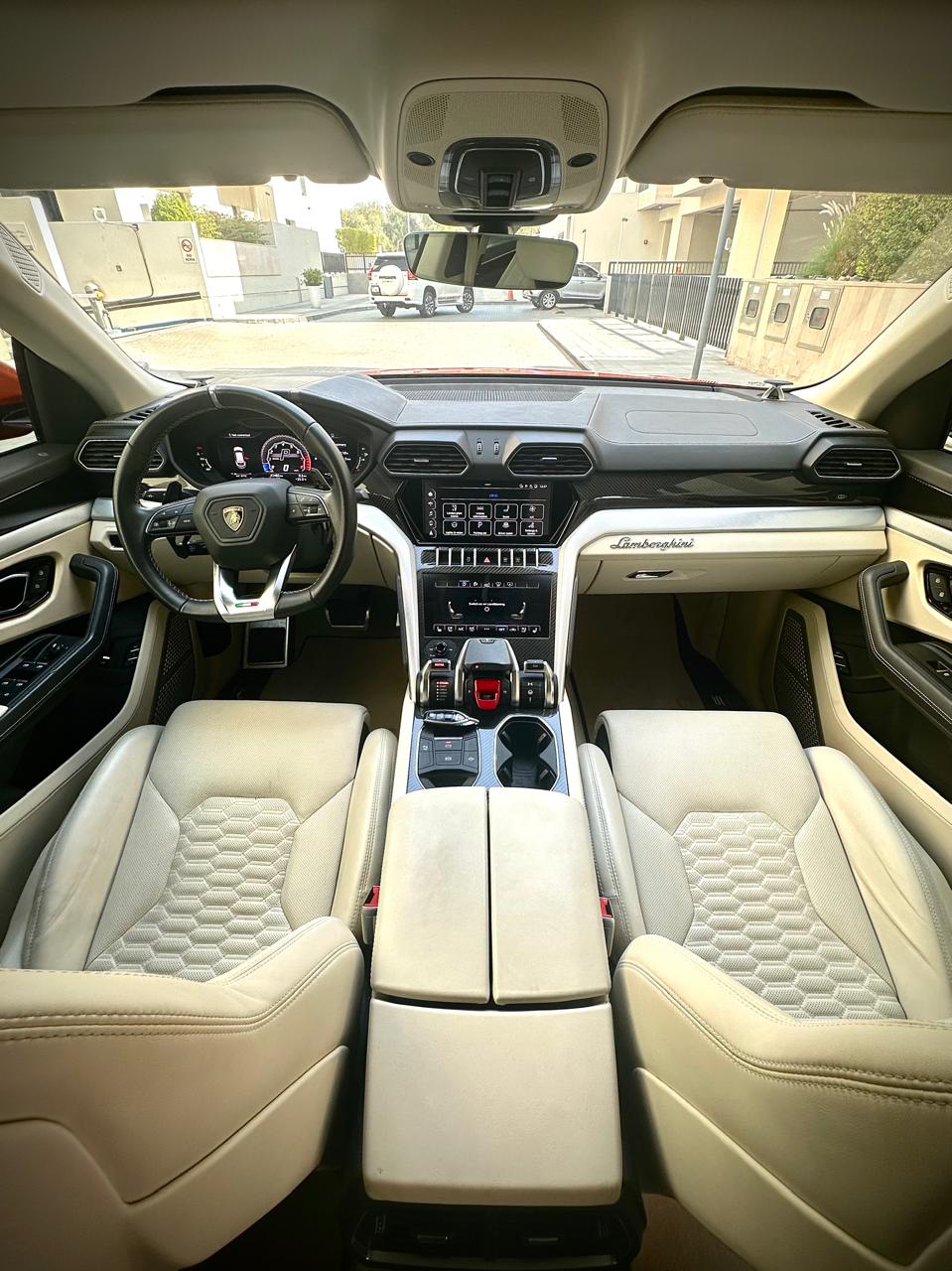 Rent Lamborghini Urus RED 2024 in Dubai , UAE 