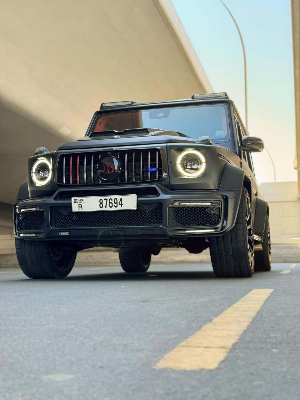 Rent Mercedes-Benz G-class GREY 2024 in Dubai , UAE 