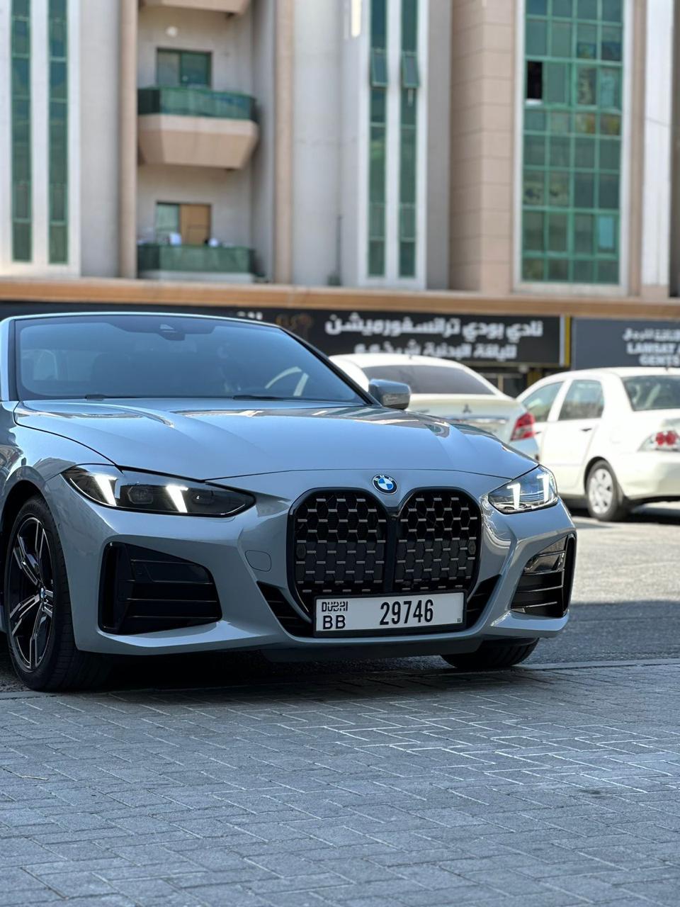 Rent Bmw Series 4 GREY 2025 in Dubai , UAE 
