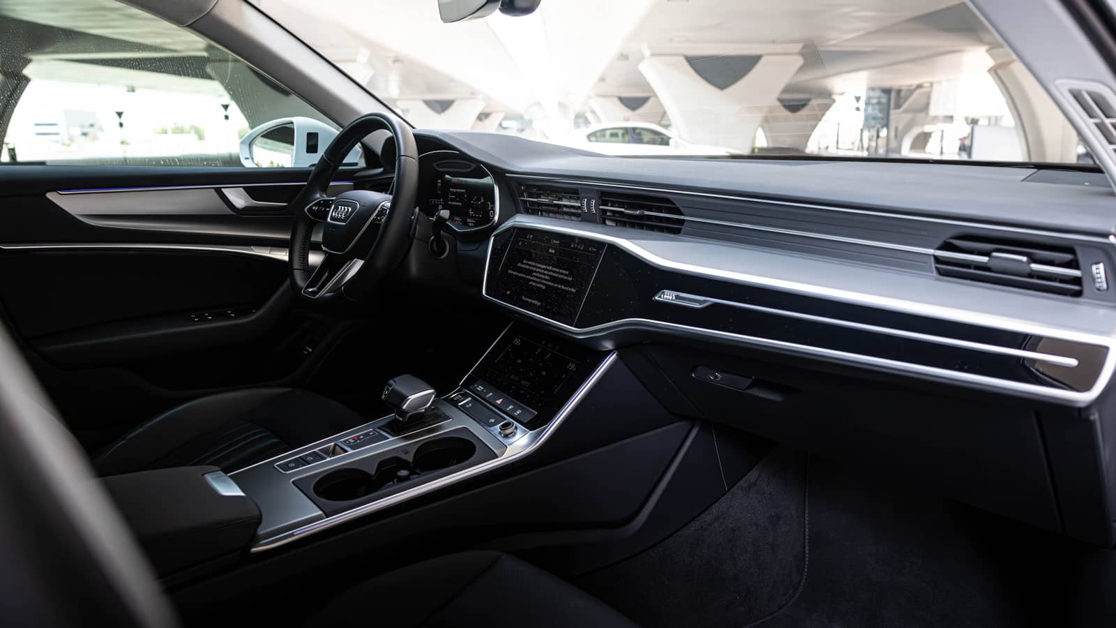 Rent Audi A6 WHITE 2024 in Dubai , UAE 