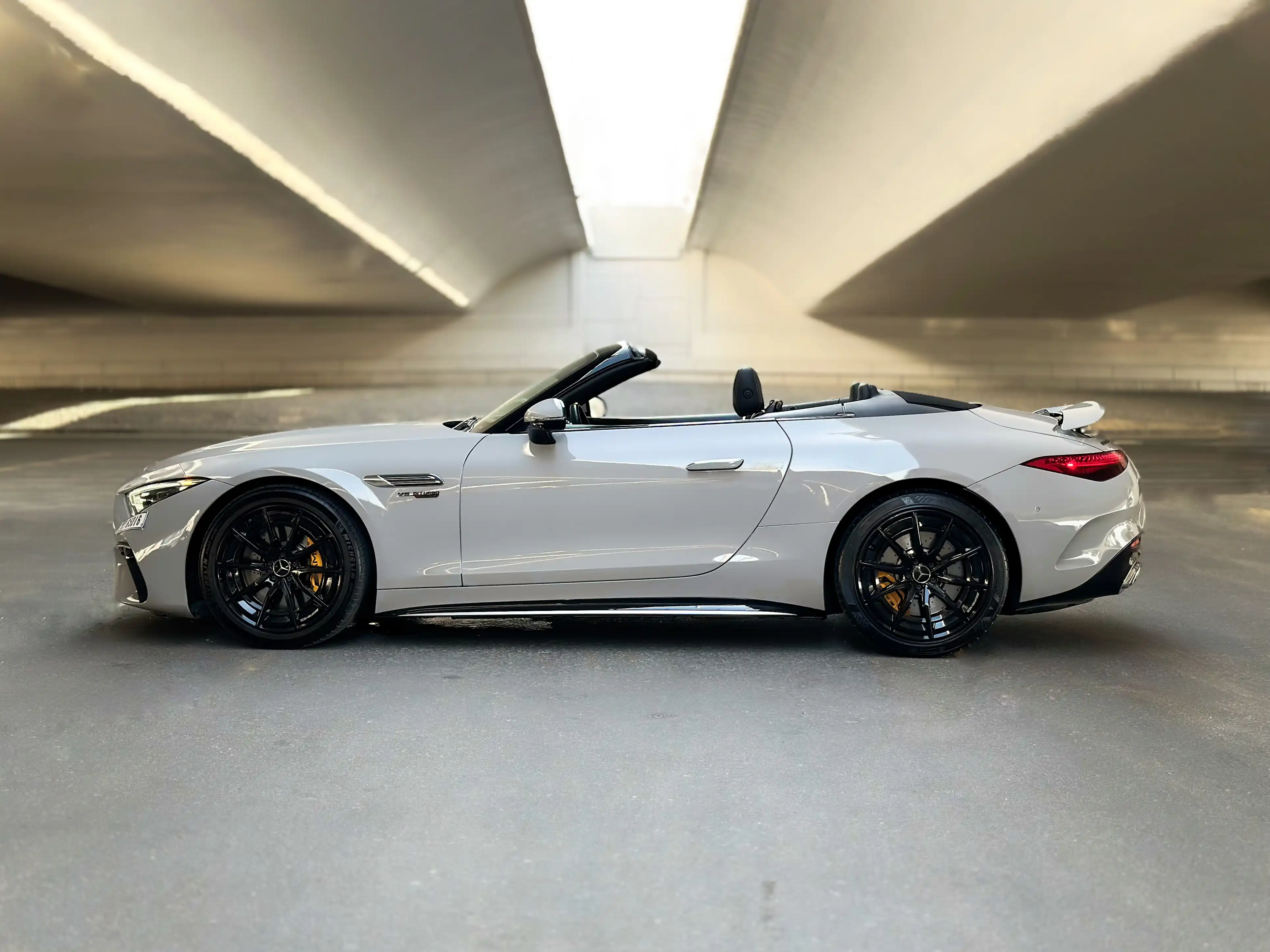 Rent Mercedes-Benz Sl GREY 2023 in Dubai , UAE 