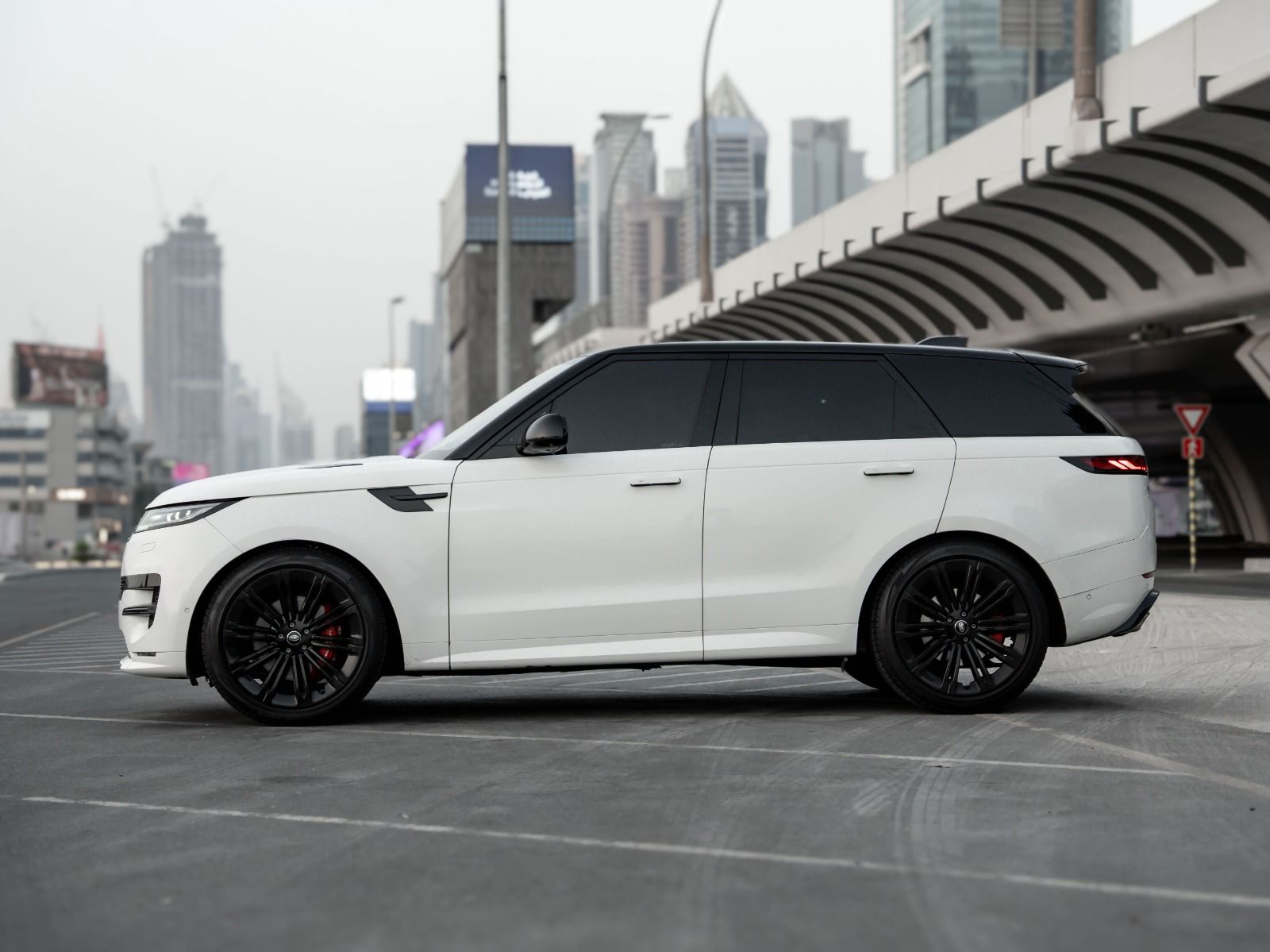 Rent Range-Rover Sport WHITE 2024 in Dubai , UAE 