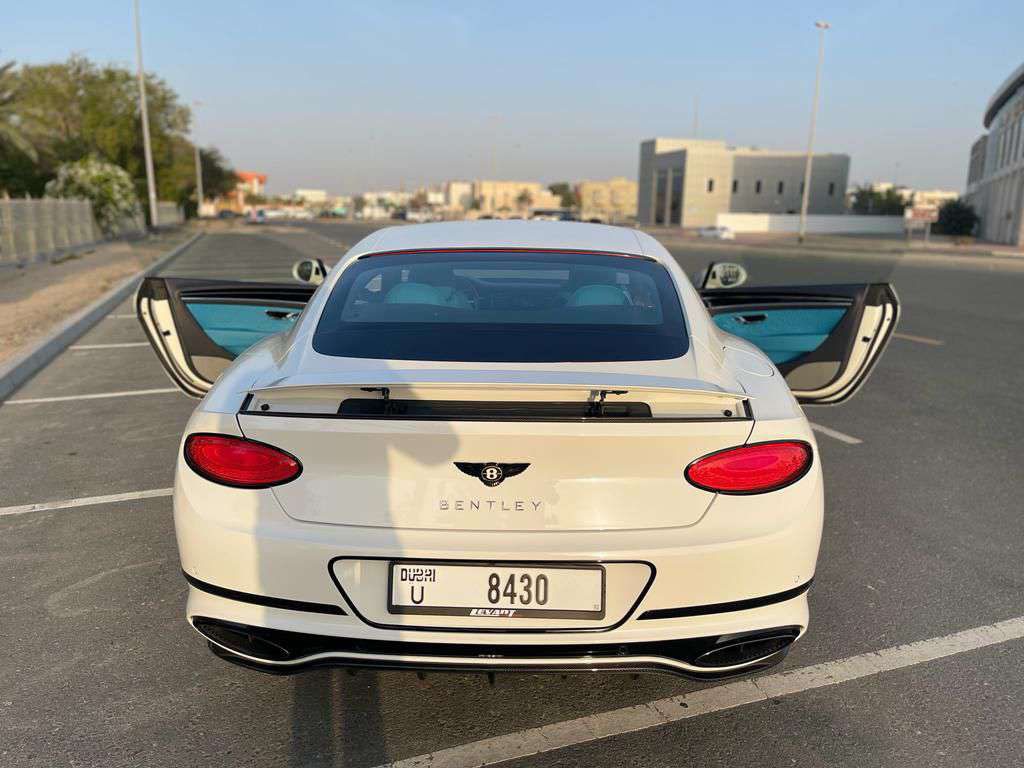 Rent Bentley Continental WHITE 2021 in Dubai , UAE 
