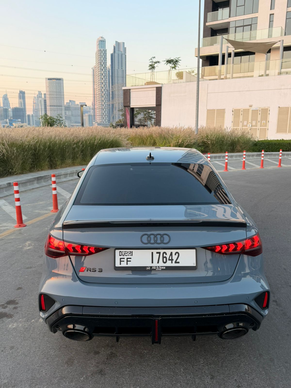 Rent Audi Rs3 GREY 2024 in Dubai , UAE 