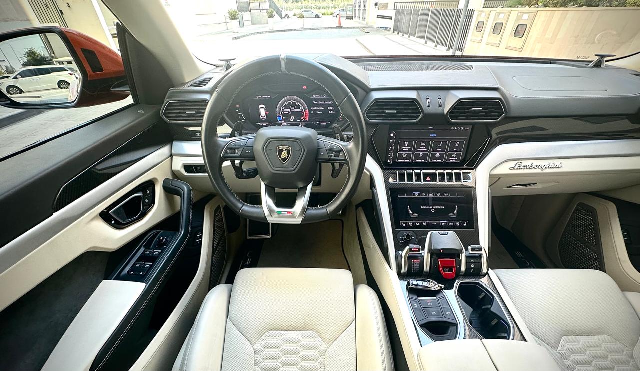 Rent Lamborghini Urus RED 2024 in Dubai , UAE 