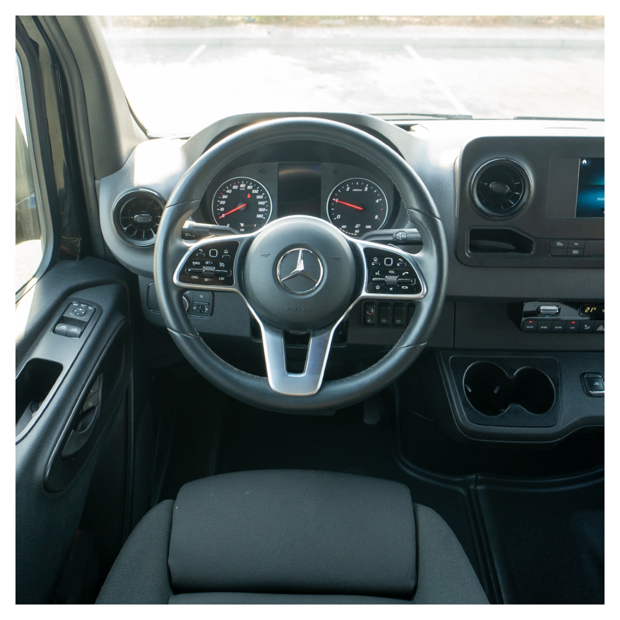 Rent Opulent Sprinter 19 Seater BLACK 2025 with chauffeur in Dubai , UAE 