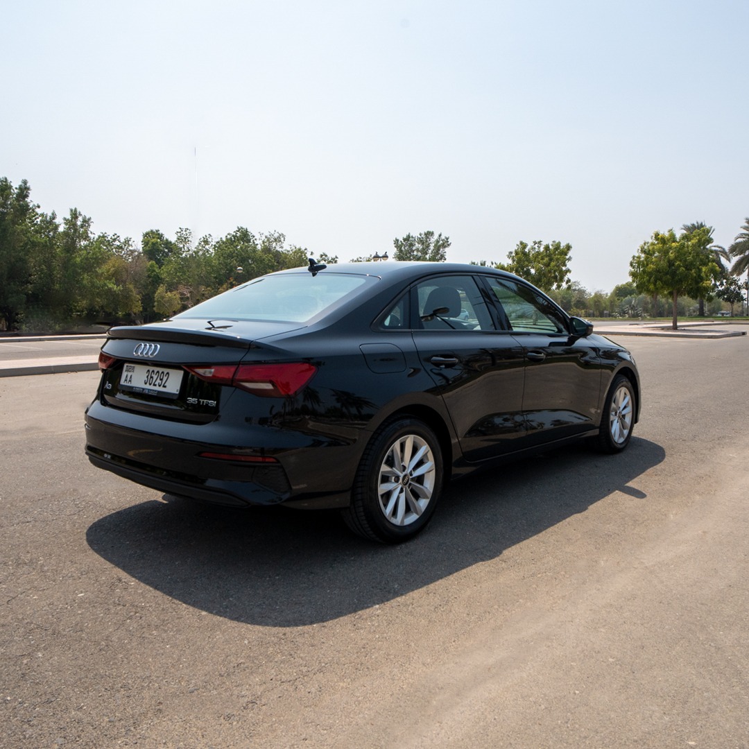 Rent Audi A3 BLACK 2024 in Dubai , UAE 