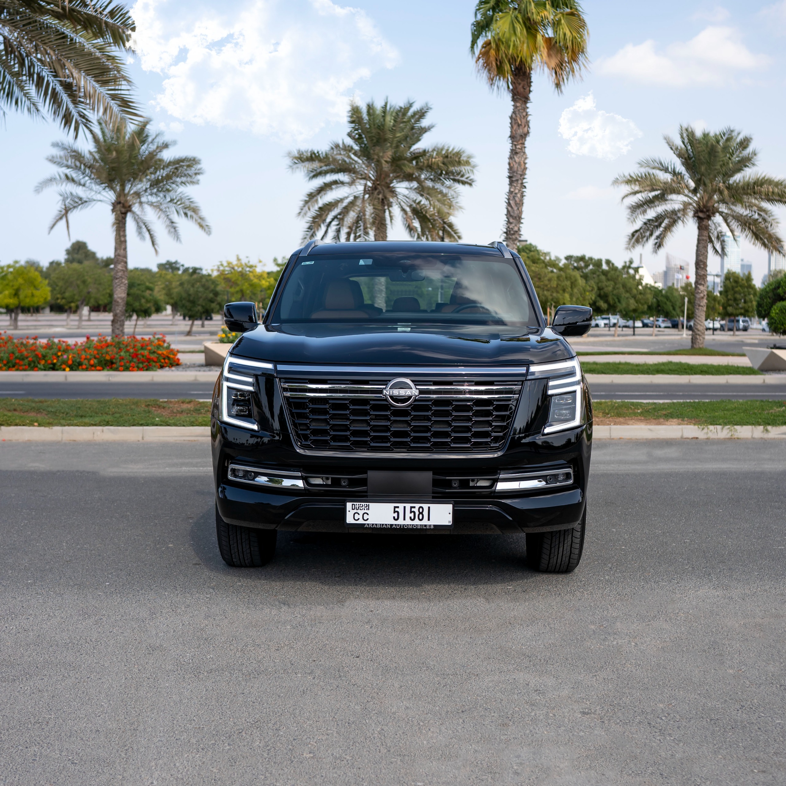 Rent Nissan Patrol BLACK 2025 in Dubai , UAE 