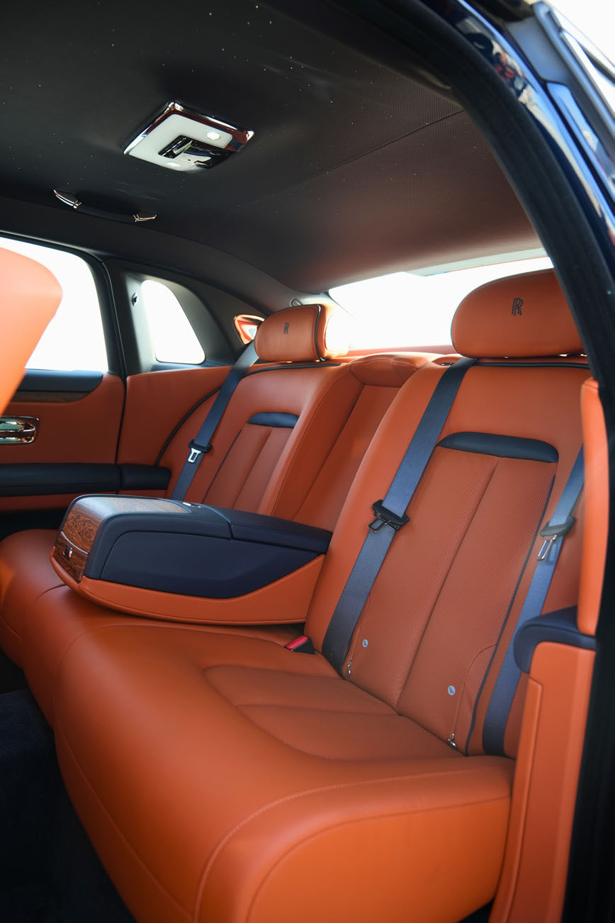 Rent Rolls-Royce Ghost BLUE 2023 in Dubai , UAE 