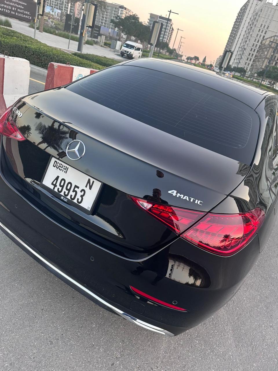 Rent Mercedes-Benz C-class BLACK 2024 in Dubai , UAE 