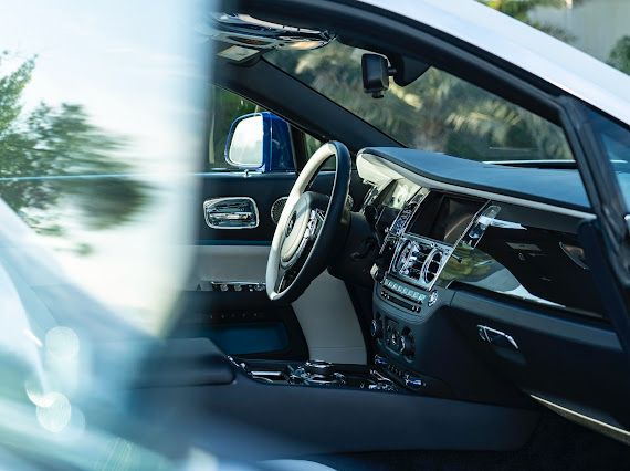 Rent Rolls-Royce Wraith BLUE 2022 in Dubai , UAE 