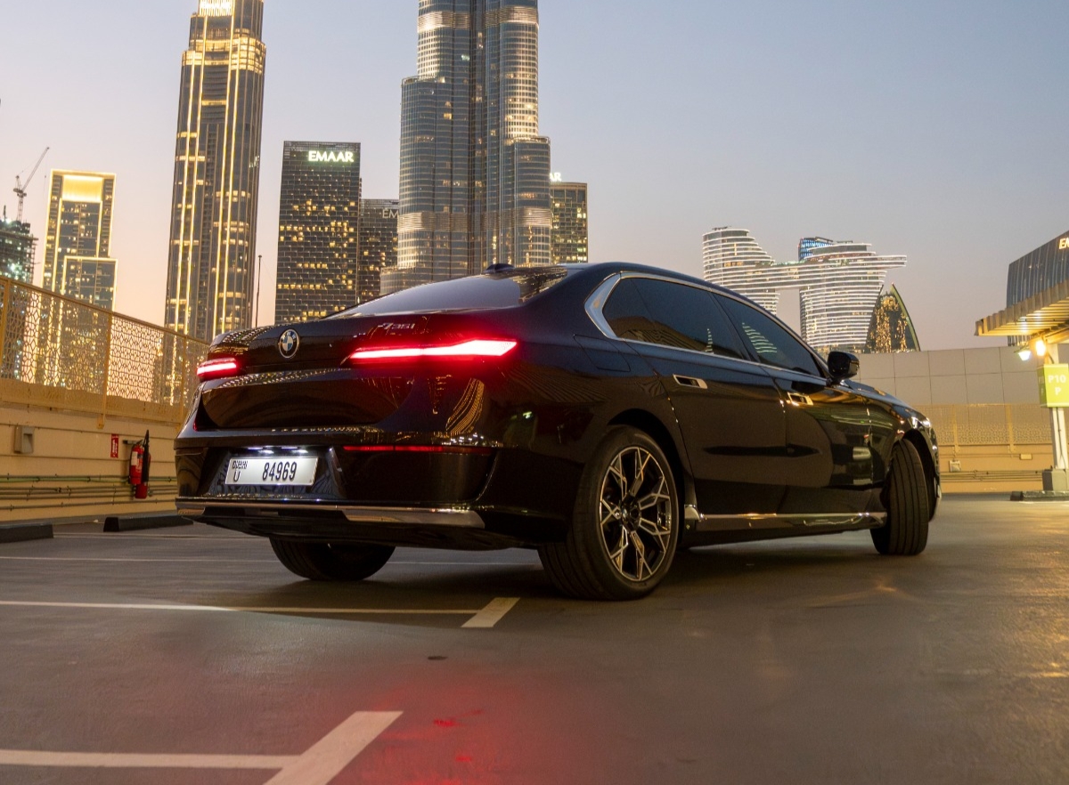 Rent Bmw Series 7 BLACK 2026 in Dubai , UAE 
