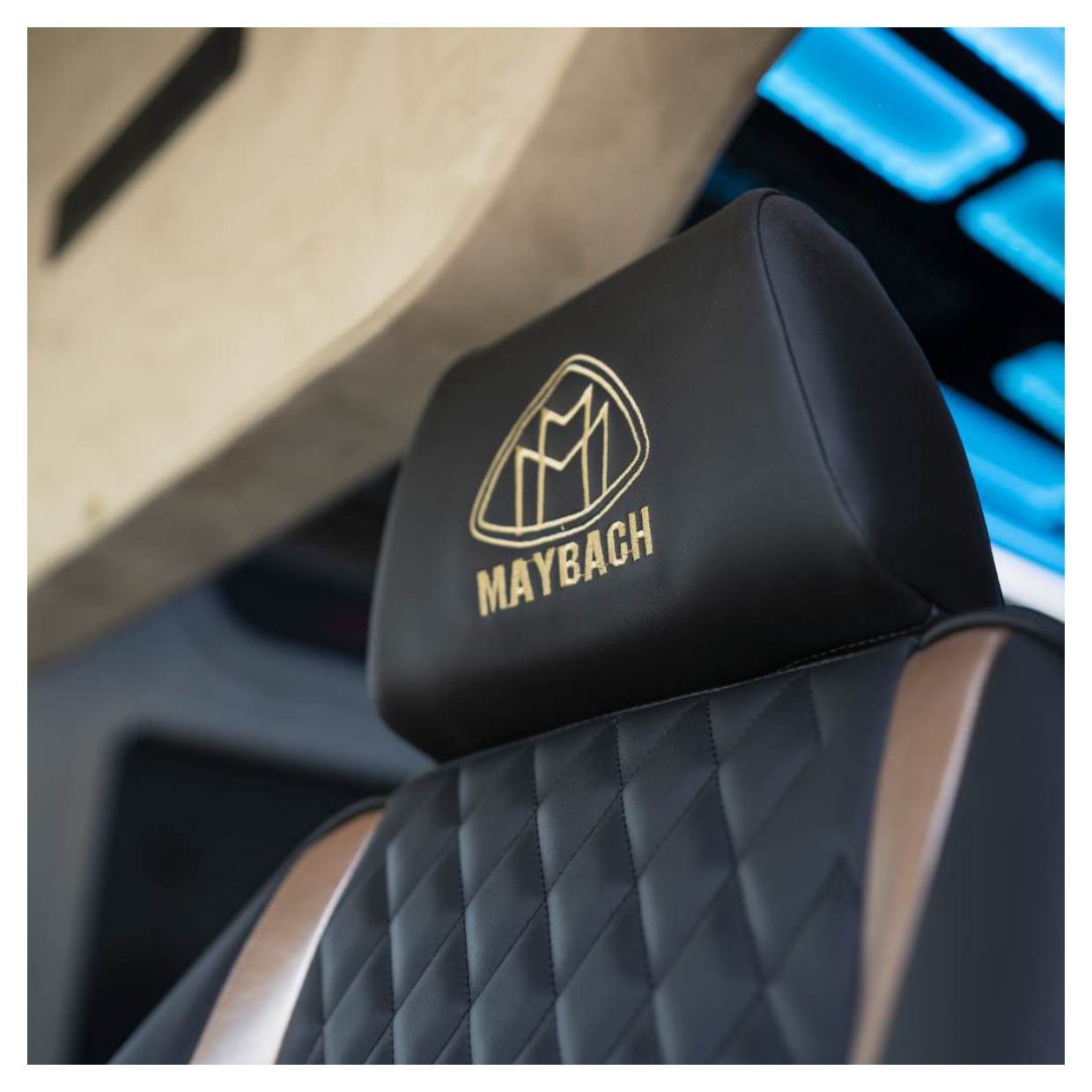 Rent Maybach Sprinter 19 Seater BLACK 2024 with chauffeur in Dubai , UAE 